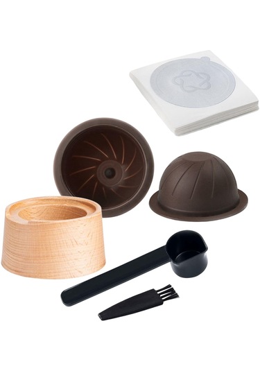 Homyl Ev Için Kahve Kapsül Kiti Pratik Kaşık Kapaklı