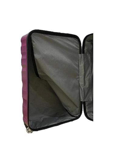 %100 Abs Kullanışlı Darbeye Dayanıklı Bavul&valiz Mor