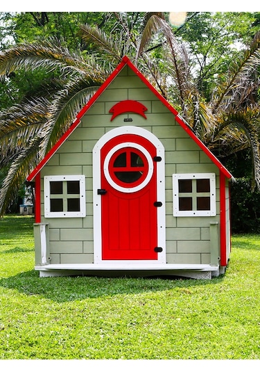 MANDU Ahşap Çocuk Oyun Evi (Playhouse) Hollanda