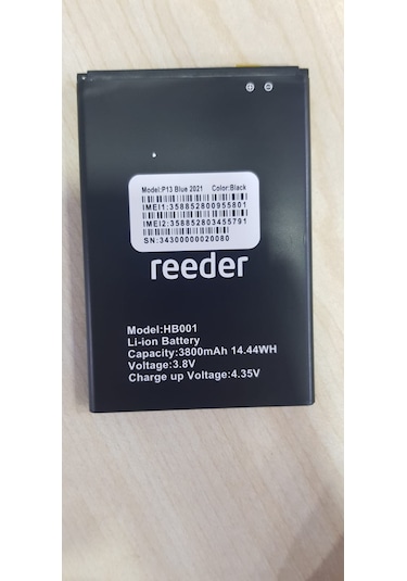 Kadrioğlu Reeder P13 Blue 2022 Batarya