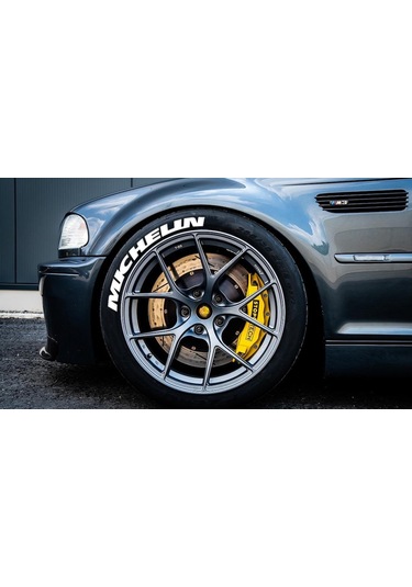 Lastik Yazısı 4X Mıchelın Beyaz