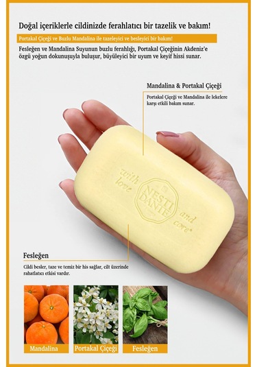 Nesti Dante Sabun Dolce Vivere Capri Turunçgil Kokusu Vegan Bakım 250 G