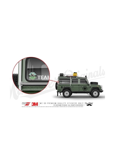 Bay Etiket Hbg19 Doga Klubu Sticker