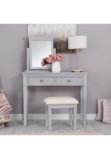 Masifart Flex Çift Çekmece  Dresuar Beyaz