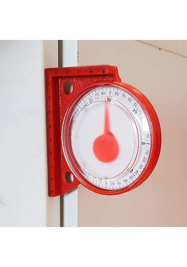 Bts 12103 Mıknatıslı Açı Ölçer Gönye Dereceli 0 Derece-360 Derece