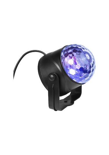 Sones Mgy-019 6w Uzaktan Kumanda Led Kristal Sihirli Top Işığı Renkli Dönen Sahne Lazer Işığı, Özellikler: Abd Tak Çok Renkli