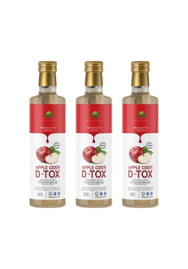 Dr. Natural Elma Özlü  Sirkesi 3 x 250 ML
