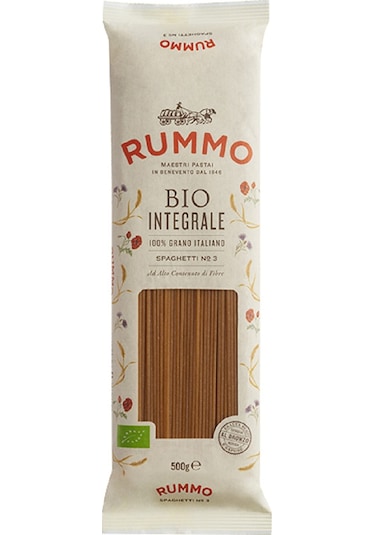 Rummo Organik Kepekli Spagetti No 3 Makarna 500 G