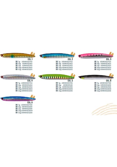 Herakles Keen Jig 71mm 14 gr Jig Yem