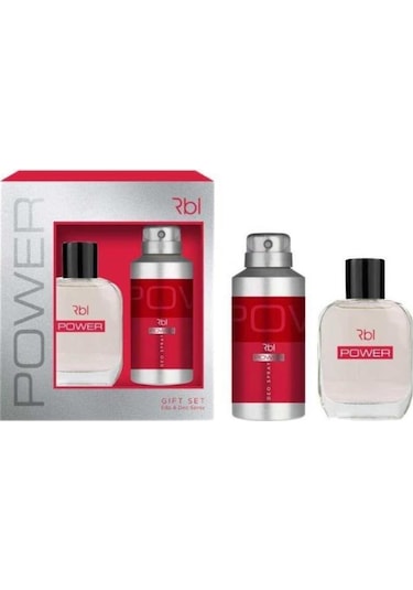 Rebul Power Erkek Parfüm EDT 50 ML + Power Erkek Sprey Deodorant 150 ML