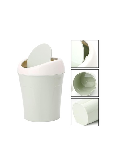 Pazly--ev Tipi Mini Masaüstü Çöp Kutusu