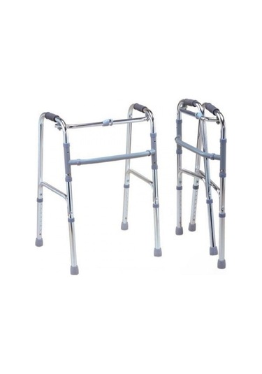 Deva Medikal Kifidis Hafif Alüminyum Walker Hareketli Hasta Yürüteci Katlanır- Standart