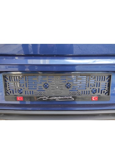 K.Atatürk Araç Takmatik Çıtalı Oto Plakalık 2 Adet Ön Arka