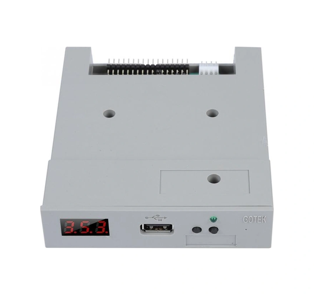 Sones Sfr1m44-u100k 3,5 İnç 1,44 Mb Usb Ssd Disket Sürücü Emülatörü Gotek, Yamaha, Korg İçin Gri