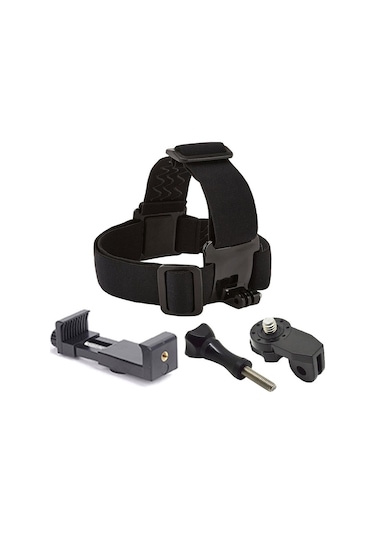 Gplus Gp4624pv Cep Telefonu Tutuculu Aksiyon Kamera Uyumlu Vlog Video Çekim 4 Parça Kafa Bandı Seti Çok Renkli