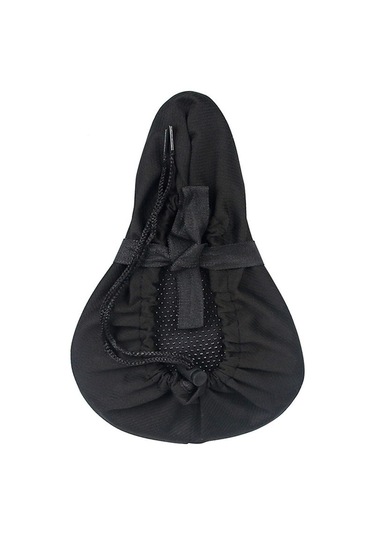 Suntek Bisiklet Koltuğu Kapağı Bisiklet Silikon Yumuşak Jel Siyah