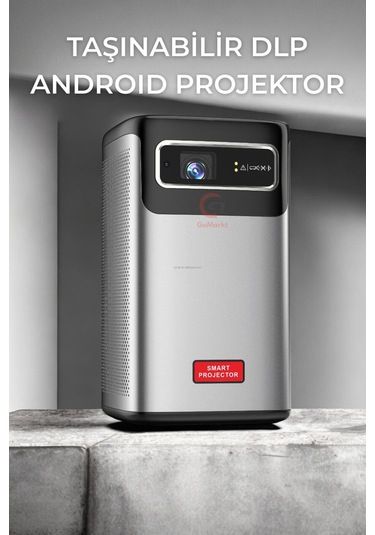 Taşınabilir Dlp 3d Projektor Oto Fokus 8000mah Portatif Projektor-134859