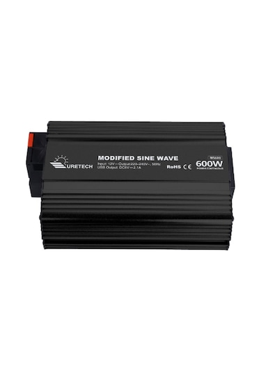 Uretech 600 Watt Sinüs İnverter 12Vdc-220Vac 600 W