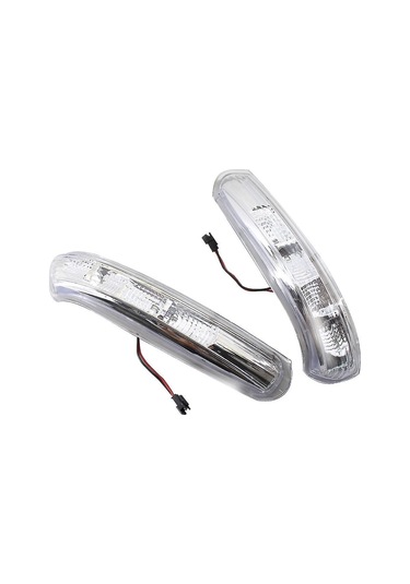 Maiyame Chevrolet Captiva 2007-2016 İçin Solak Sürücü Araçları Için 12v Sarı Led Yan Çizgi Sinyali, Ön-sağ-sol Ayna Lambası, Abs Malzeme, 2 Adet