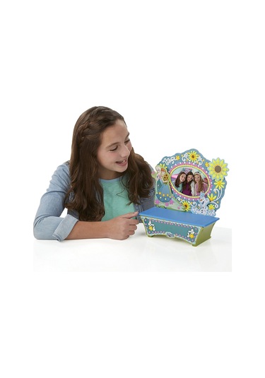 Lisanslı-Doh Vinci Frozen Makyaj Masası Tasarım Seti B5512