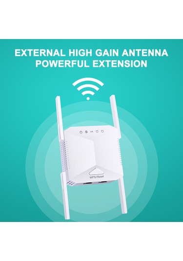 Youtek Siyah 300m 2.4ghz Wifi Sinyal Güçlendirici, Eu Fişi, Ieee 802.11b/g/n Standardı, Wps/reset Tuşlu