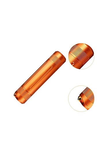 Pazly Turuncu Turuncu Tankı Tablet Suntek Şişe Mühür Kapsül Depolama Lp Turuncu