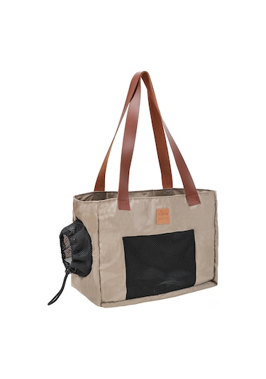 Vkemall Küçük Köpek Ve Kedi Taşıma Çantası - Oxford Kumaş Dayanıklı Hava Geçirgen Sırt Çantası Khaki