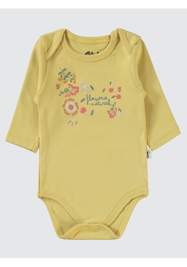 Civil Baby Kız Bebek 3'lü Takım 6-18 Ay Hardal Hardal