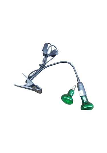 Isıtıcı Lamba 50 Watt Yeşil 2 Lamba 1 Armatür