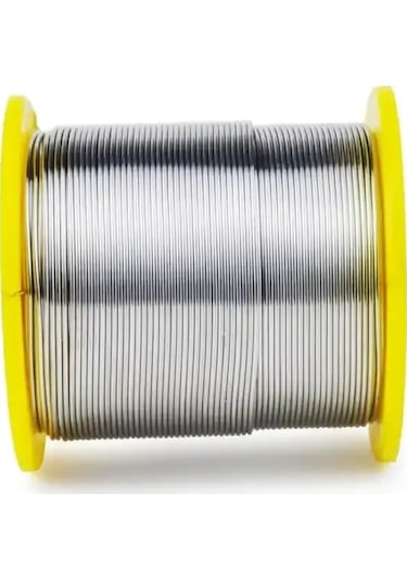 Kurtel Sn63/pb37 Vitray Lehim Teli Fluxsız 500 Gr. Makara 3 Mm