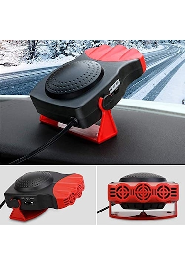 12 V 150 W Araba Soğutma Fanı Sıcak Isıtıcı Ön Cam Buğu Çözücü A