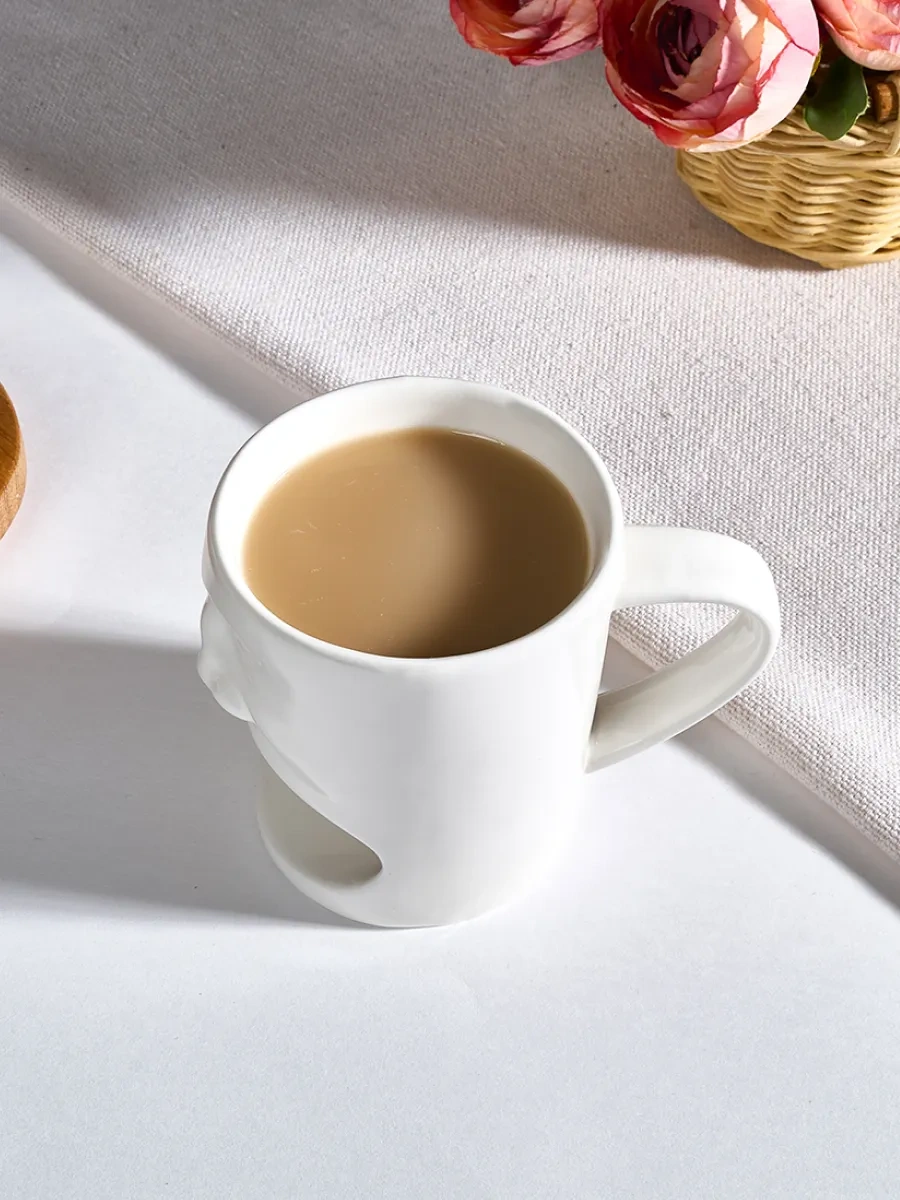 Teplo V Rukah Çay Ve Kahve İçin Seramik Hediye Kupası 188895423 Beyaz