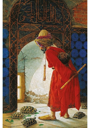 Gold Puzzle Kaplumbağa Terbiyecisi 1000 Parça Puzzle