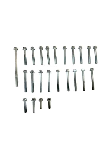 Cg 100 - 125 - 150 - 200 Motor Blok Vida Seti 24 Parça