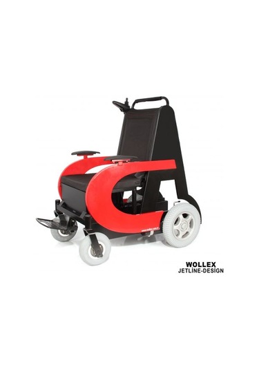 Wollex JetlineDesign Refakatçi Sürüşlü Akülü Tekerlekli Sandalye