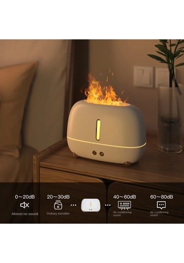 Ambition Kinscoter 5 W Aroma Difüzör Ultrasonik Hava Nemlendirici Beyaz