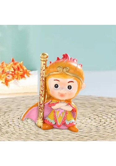 Pazly Suntek Mor-pembe-pelerin Maymun Koridor Karikatür Heykeli Qv