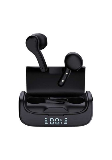 Primepickings R28 Bt5.0 Gerçek Kablosuz Spor Kulaklık Mega Bas Stereo, Akıllı Gürültü Azaltma Dokunmatik Led Ekran