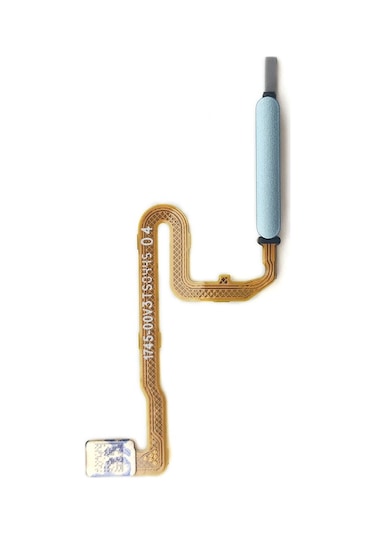 Xiaomi Uyumlu Redmi Note 10 Pro Parmak İzi Okuyucu Flex M2101K6G Mavi