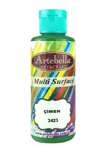 3423130 Artebella Multı Surface Boya 130Cc Çimen