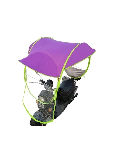 Trendooze Yağmurluk Ve Tentesi Scooter Motosiklet Mor Jzcat İçin Gölgelik Branda Aircraft Carrier Du