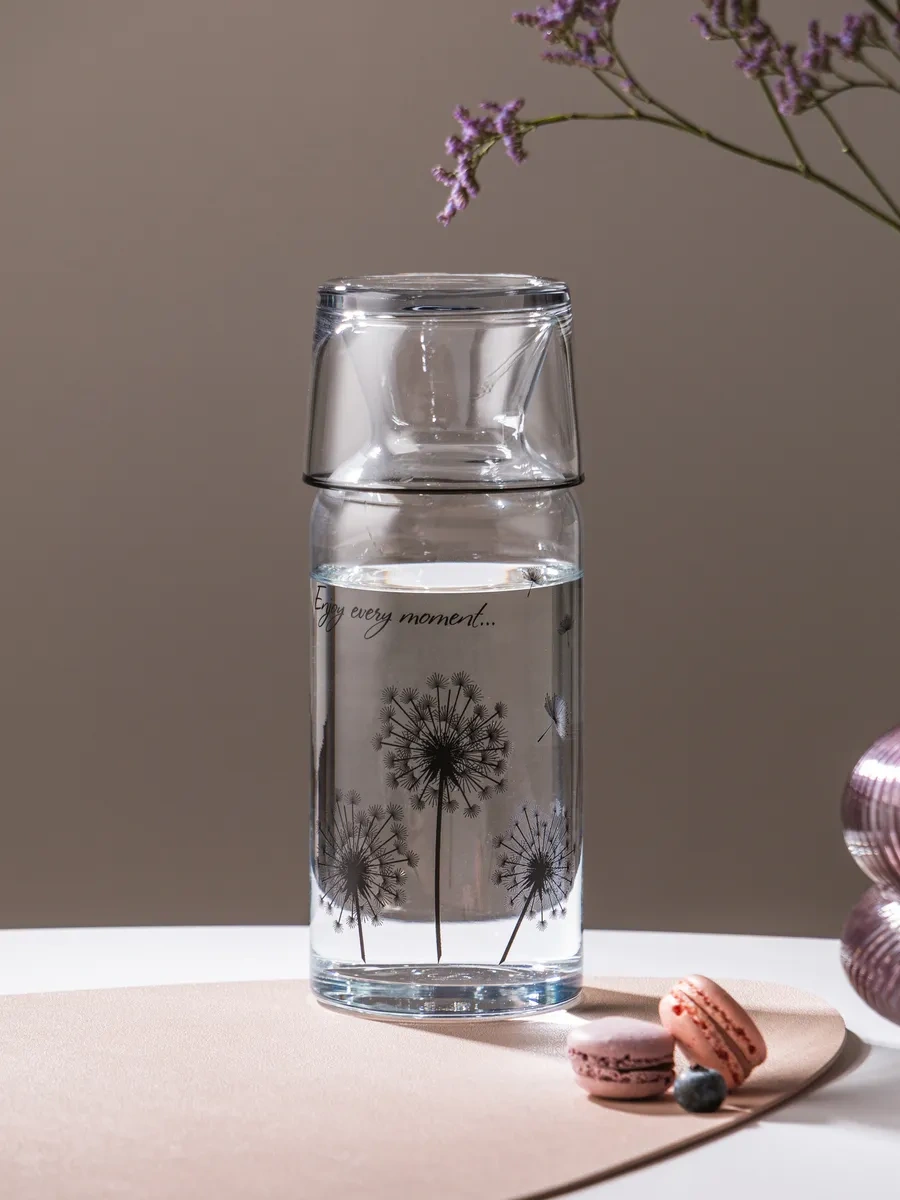 Lefard Kapaklı Ve Bardaklı "dandelion" 700 Ml Su Sürahisi 170418082