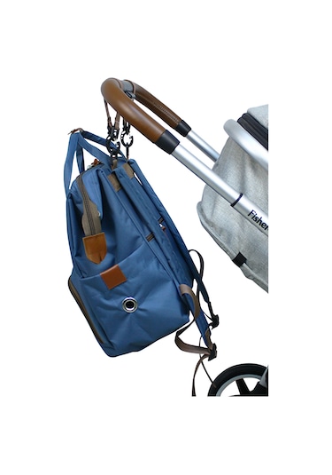 Stylo Margarita Anne Bebek Bakım ve Sırt Çantası Çivit Mavi