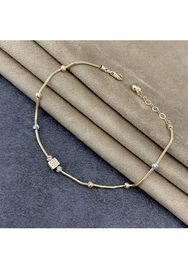 14 Ayar Altın Dorikalı Bileklik