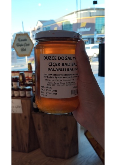 Düzce Yayla Çiçek Balı 850gr %100 Doğal Saf Yayla Balı