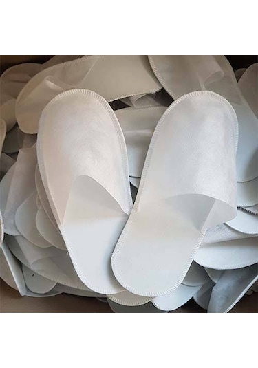 Üreticiden 100 Çift Tek Kullanımlık Otel Terliği