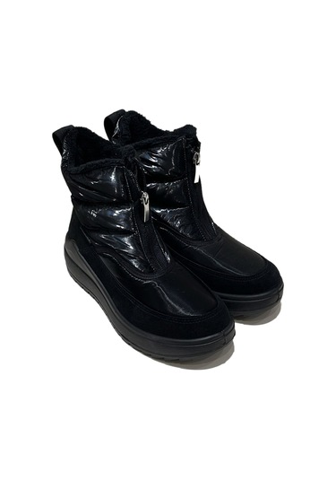 Bot Kadın Diğer 6390 6j Jacalu Textile Upper And Synt Leather-pu Sole Black Siyah