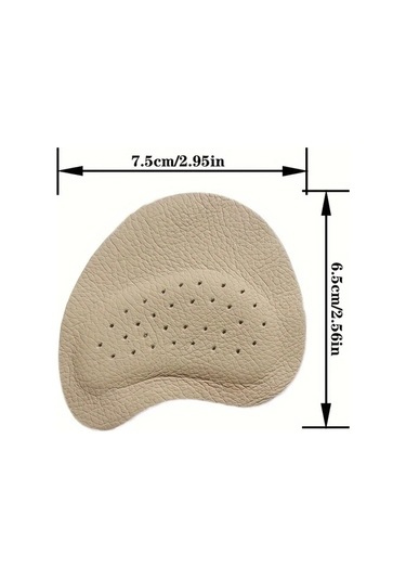 Willowhaven 4 Adet Açık Bej Kendinden Yapışkanlı Ön Ayak Pedi Ter Emici Yastık