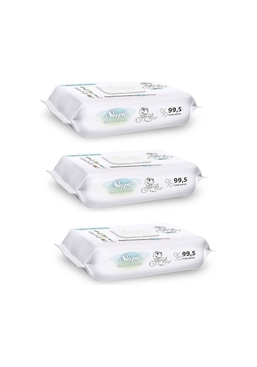 Sleepy Bio Natural 3X40 Adet Islak Mendil