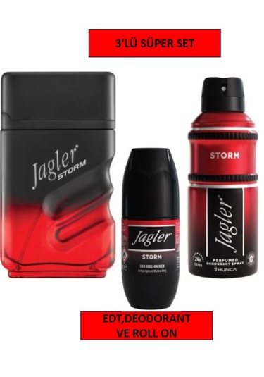 Storm Erkek Edt 90 Ml+ Erkek Deodorant 150 Ml+ Roll-on Erkek 50 Ml Fresh